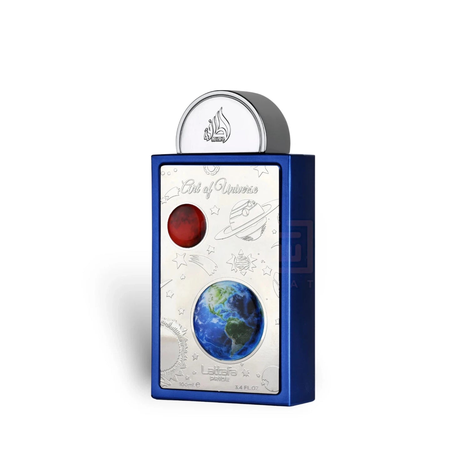 art of universe lattafa pride bottle