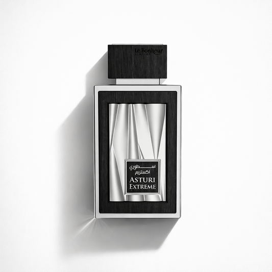 Asturi Extreme Le Bonheur men’s perfume bottle