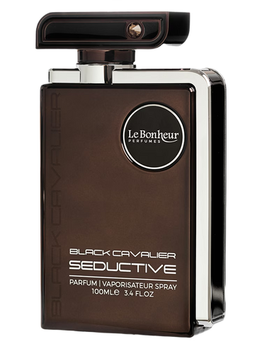 Black Cavalier Seductive Le Bonheur perfume bottle