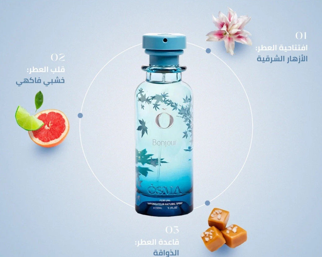 Bonjour Perfume by Osma – Elegant Long-Lasting Eau de Parfum for Men and Women