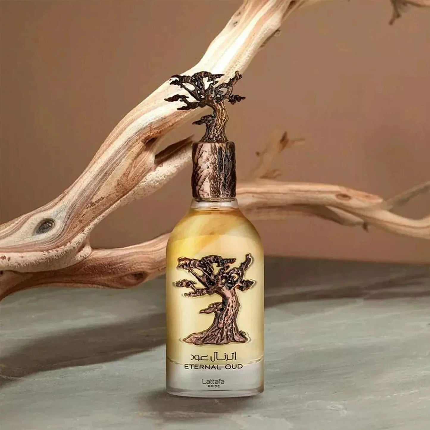 eternal oud lattafa bottle