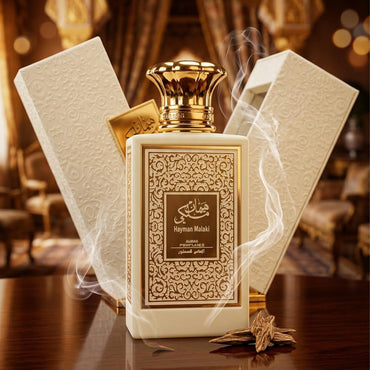 almas Hayman Malaki unisex oud and vanilla perfume