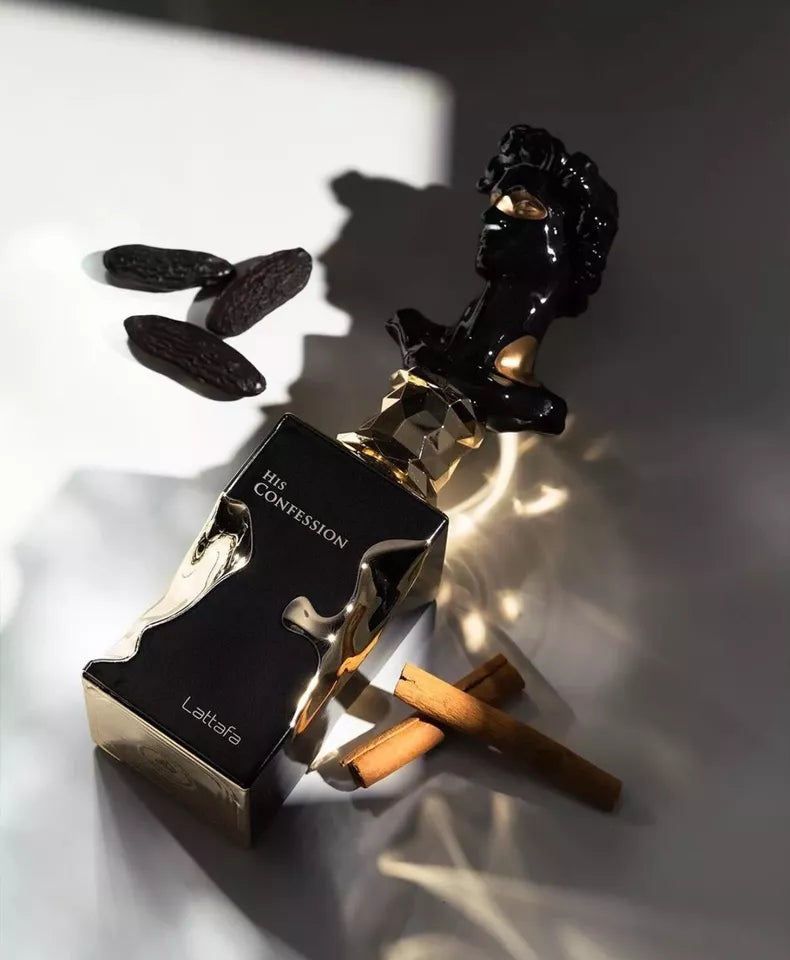 His Confession by Lattafa bottle