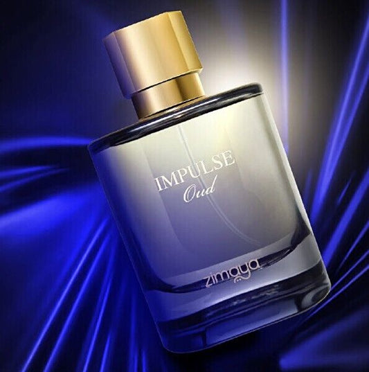 Zimaya Impulse Oud Eau De Parfum bottle