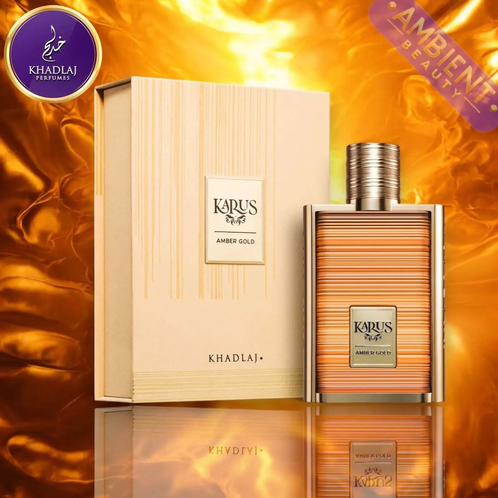 Karus Amber Gold Eau De Parfum 100ml Khadlaj Perfumes