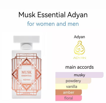 Musk Essential Eau De Parfum 100ml By Adyan
