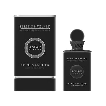 Nero Velours men’s fragrance with grapefruit, ginger, and vetiver