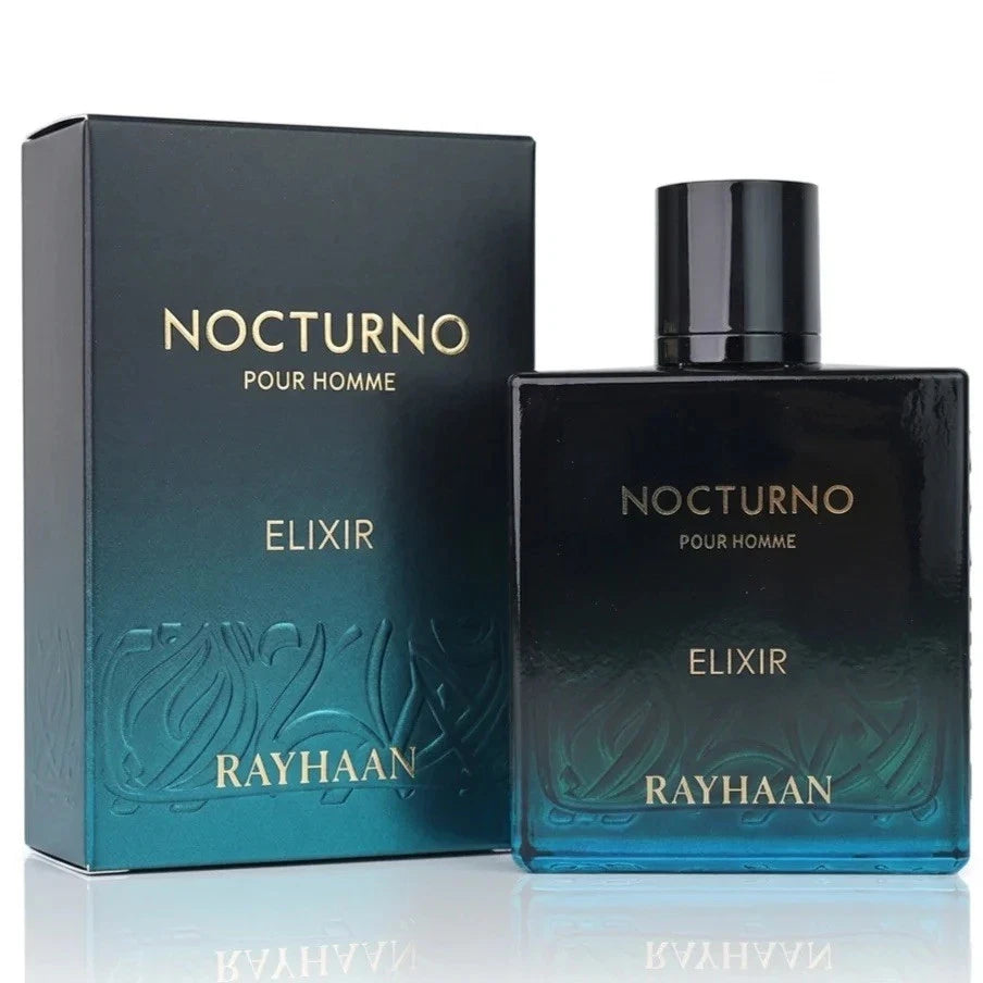 Nocturno Elixir perfume with lemon zest and sandalwood notes