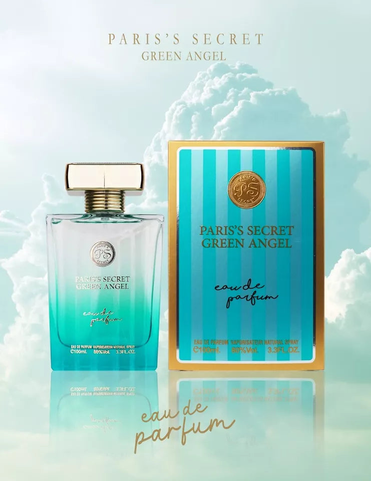 Paris's Secret Green Angel Perfume By Paris Corner