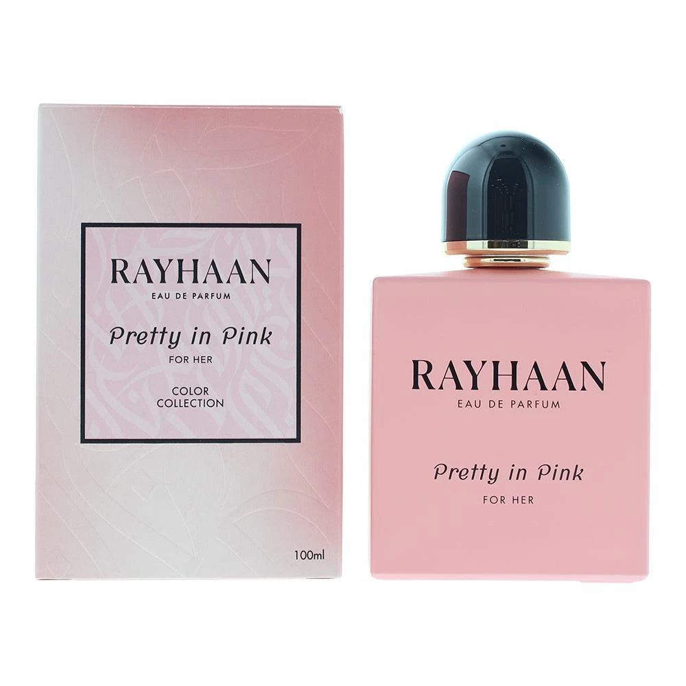 rayhaan pretty in pink box