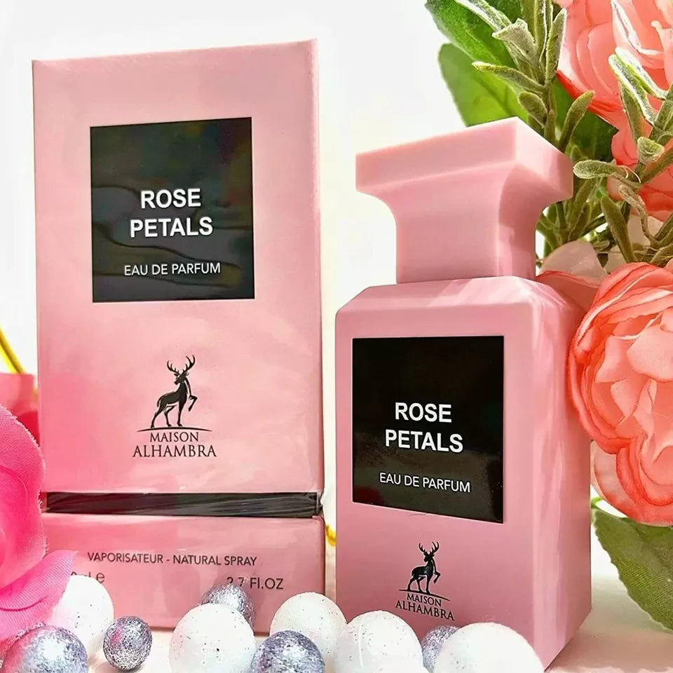 Rose Petals perfume 80ml by Maison Alhambra