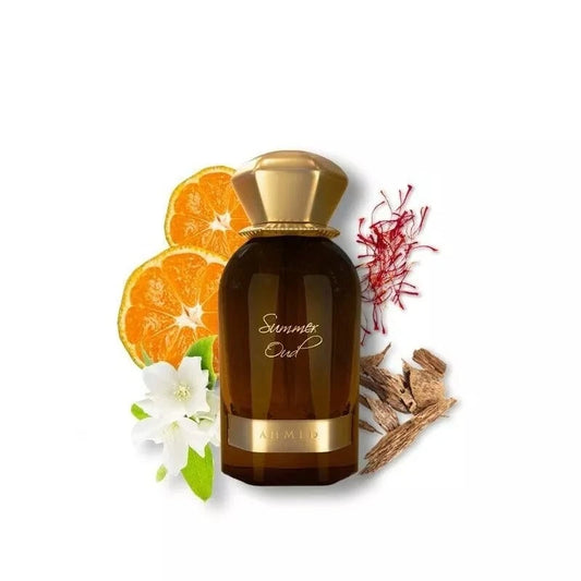 Ahmed Al Maghribi Summer Oud fragrance bottle luxurious oriental woody scent