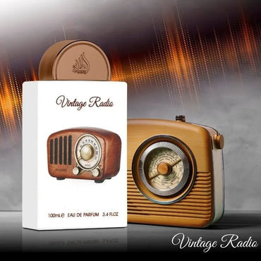 Vintage Radio Eau De Parfum bottle