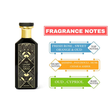Voice of Oud Eau De Parfum 100ml By Adyan