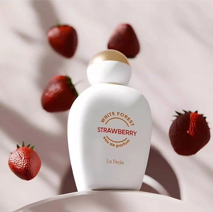La Fede White Forest Strawberry fruity floral fragrance
