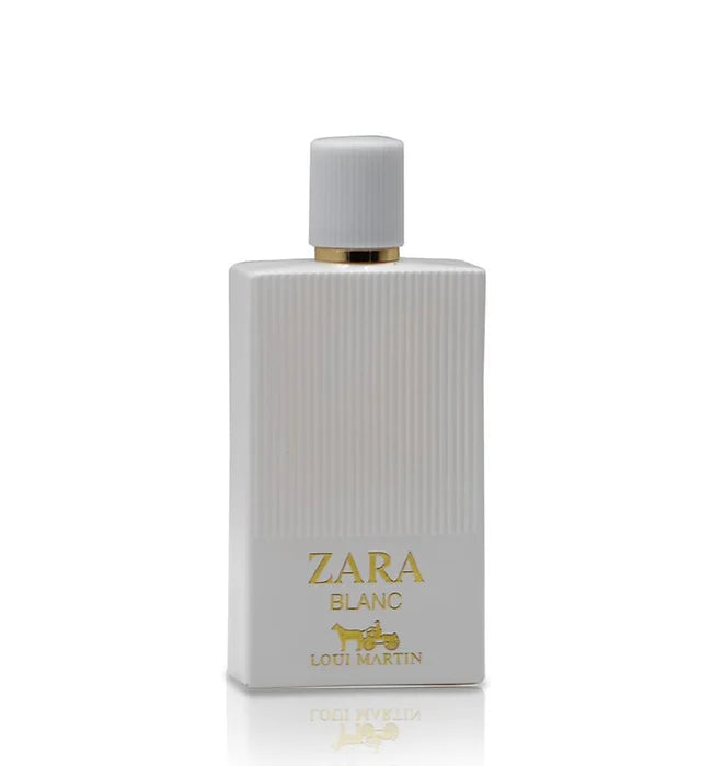 Loui Martin Zara Blanc elegant floral woody fragrance bottle