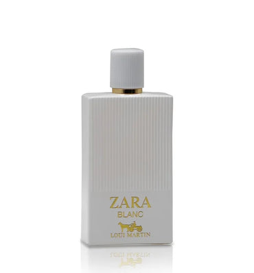 Loui Martin Zara Blanc elegant floral woody fragrance bottle