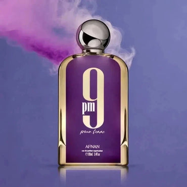 9pm pour Femme afnan bottle