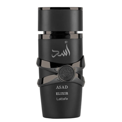 Asad Elixir by Lattafa bold oriental woody perfume for men