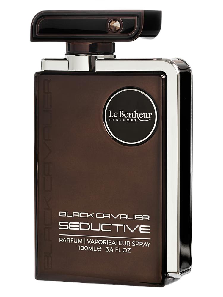 Black Cavalier Seductive Le Bonheur perfume bottle