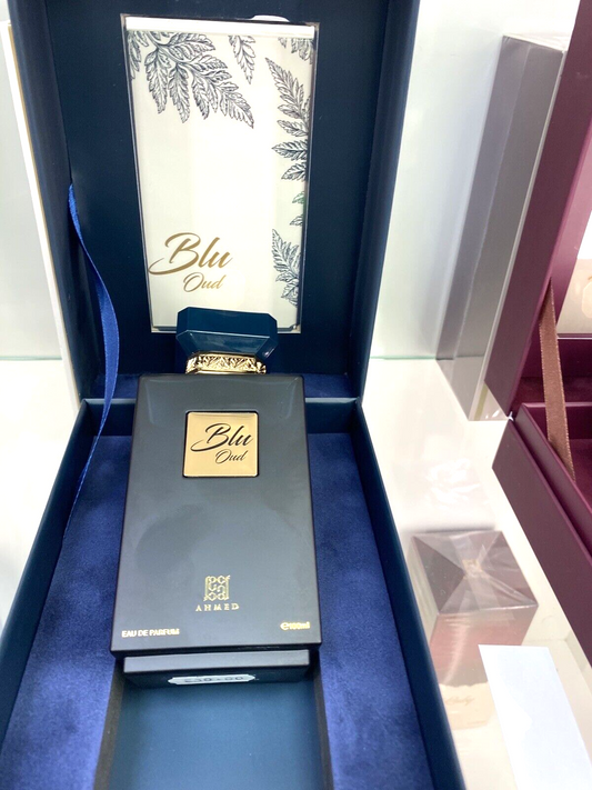 blu oud ahmed al maghribi bottle