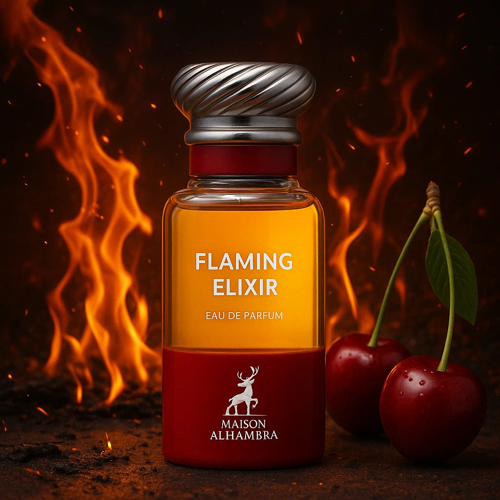 Flaming Elixir Notes Flaming Elixir Eau De Parfum 80ml by Maison Alhambra (Lattafa) | Dubai ...