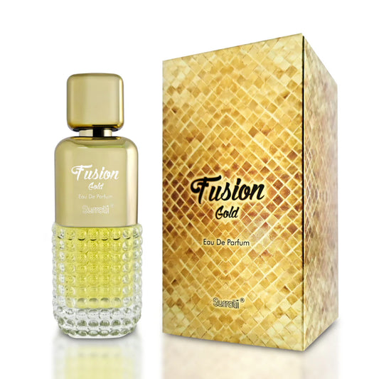 Fusion Gold 100ml by Surrati – Fruity, Citrus, Woody Musky Arabic Perfume