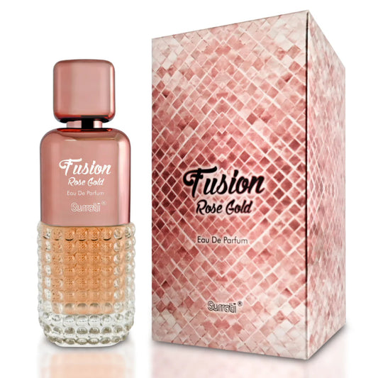 Fusion Rose Gold 100ml by Surrati – Sweet Floral Gourmand Perfume