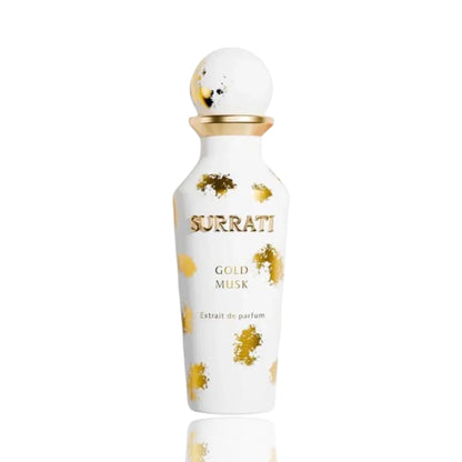 Gold Musk Extrait De Parfum by Surrati – Amber Floral Musk Perfume