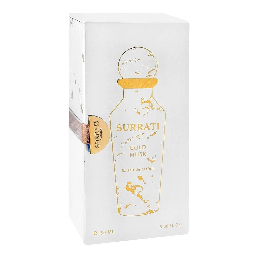 Gold Musk by Surrati 150ml – Elegant Long-Lasting Unisex Perfume
