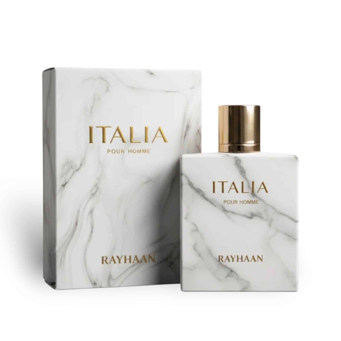 Rayhaan Italia Pour Homme with lavender, bergamot, honey