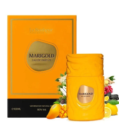 Le Bonheur Marigold perfume bottle