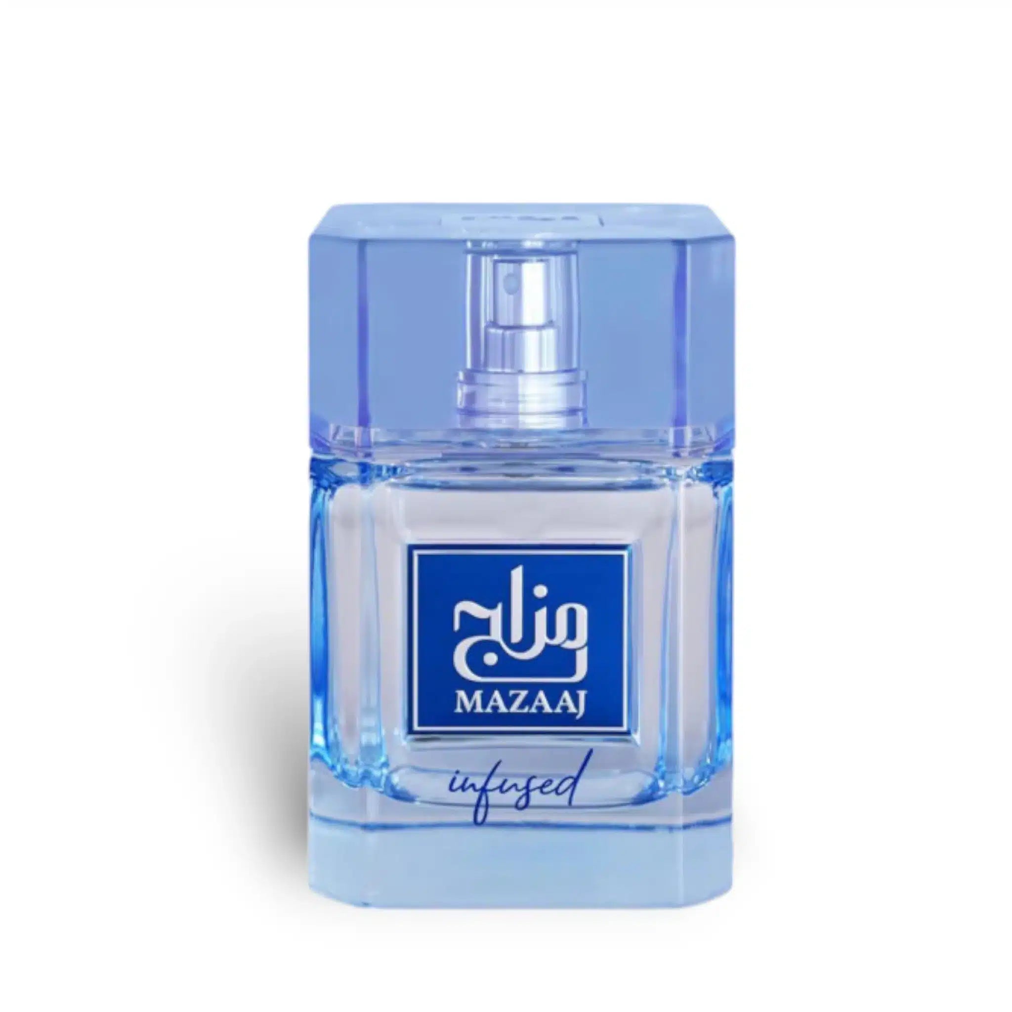 Mazaaj Infused men’s fragrance with bergamot and ginger