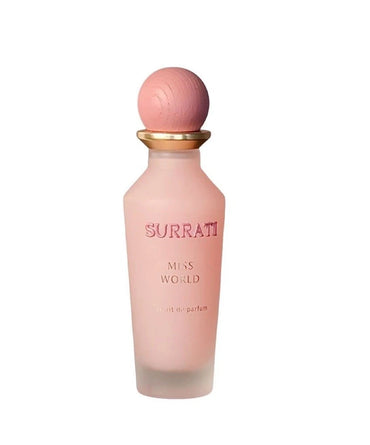 Surrati Miss World Perfume – Jasmine, Rose, Musk, and Bergamot Notes