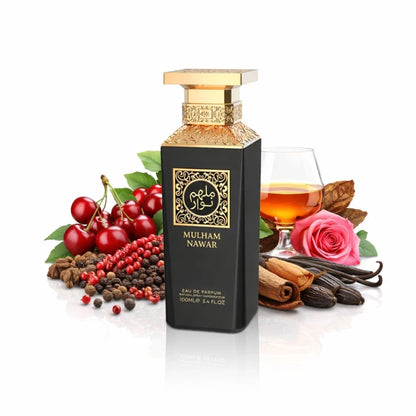 almas Mulham Nawar unisex floral oud perfume