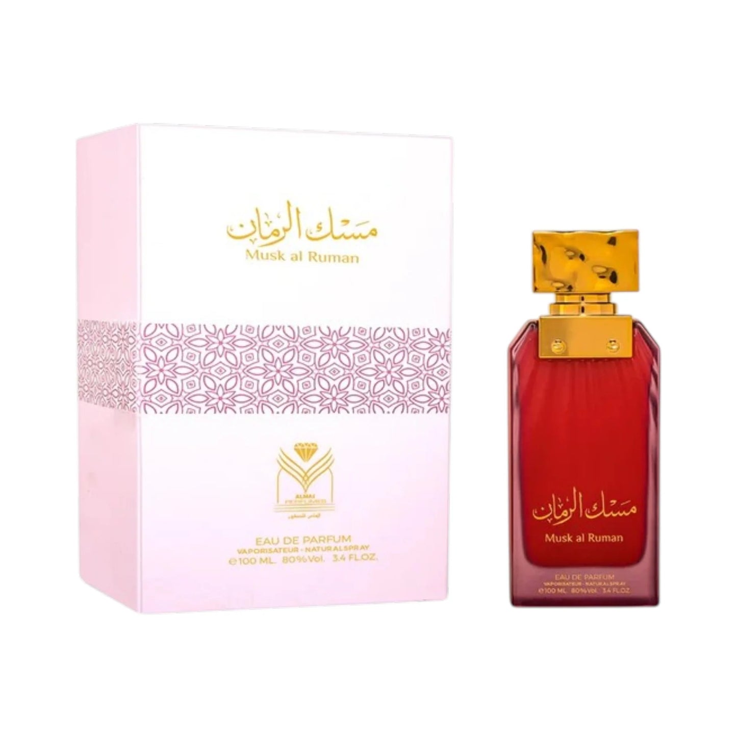 Musk Al Ruman Almas perfume 100ml uk