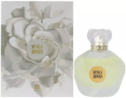 Musk and Roses by Ahmed Al Maghribi perfume with raspberry rose amber notes