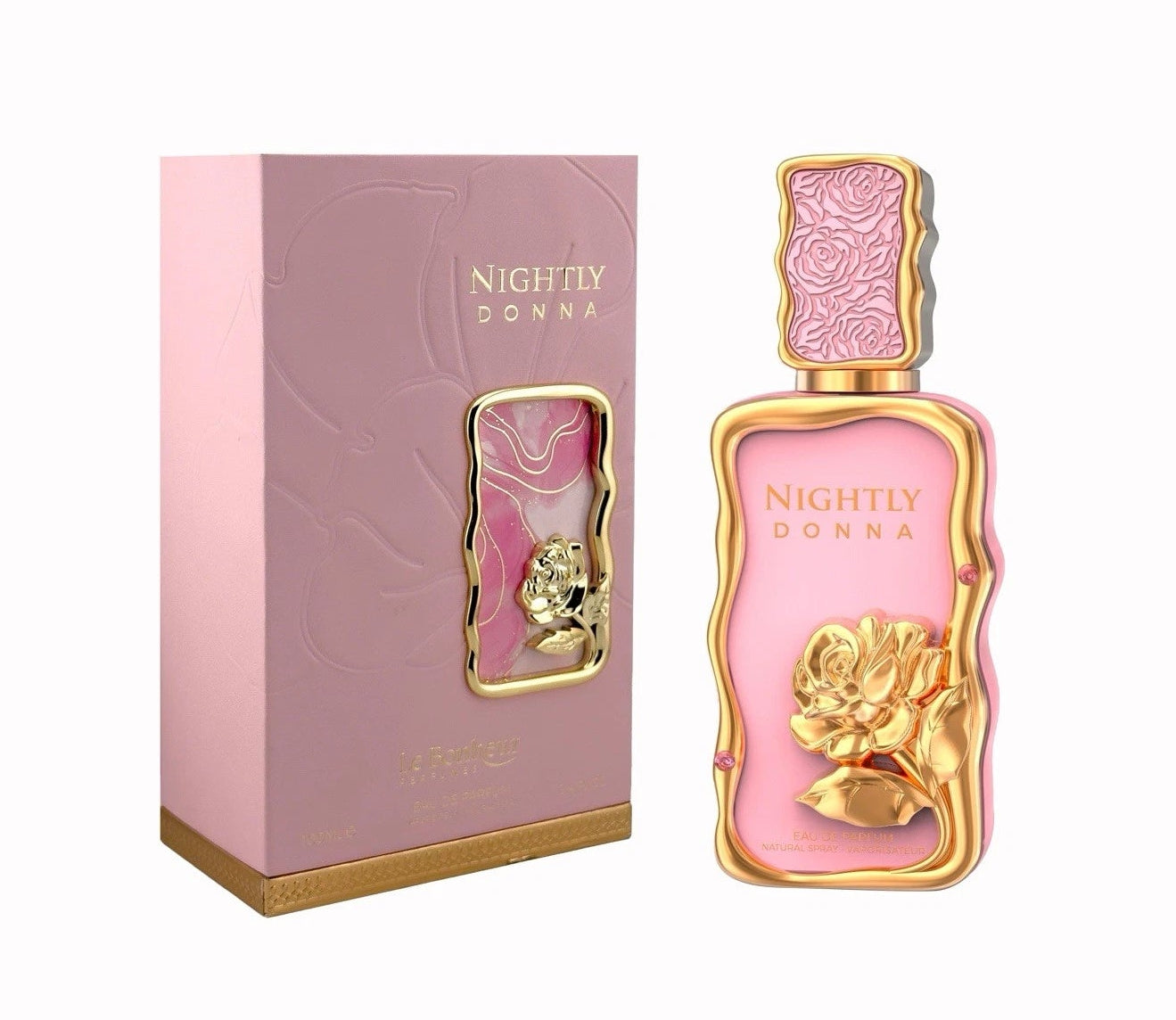 Nightly Donna Le Bonheur women’s perfume bottle