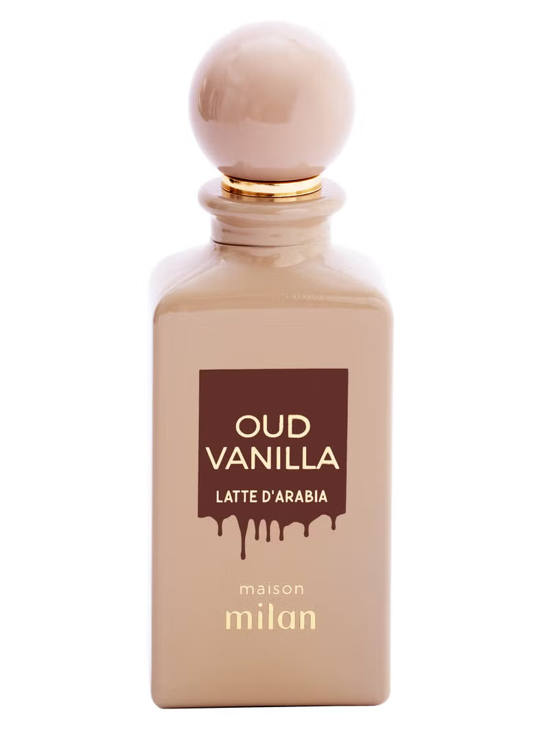 Oud Vanilla Latte d'Arabia 90ml ExDP By Maison Milan – Sweet Oud & Vanilla Perfume