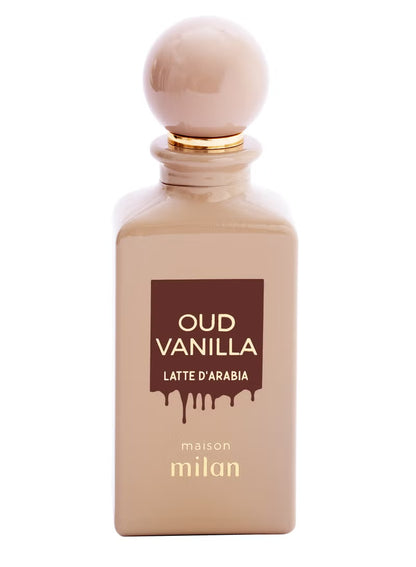 Oud Vanilla Latte d'Arabia 90ml ExDP By Maison Milan – Sweet Oud & Vanilla Perfume