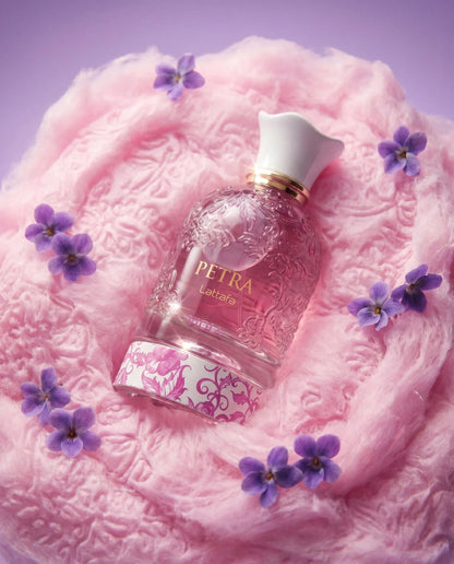 Petra Viola Lattafa perfume bottle