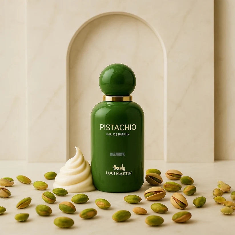Pistachio fragrance with vanilla and almond notes