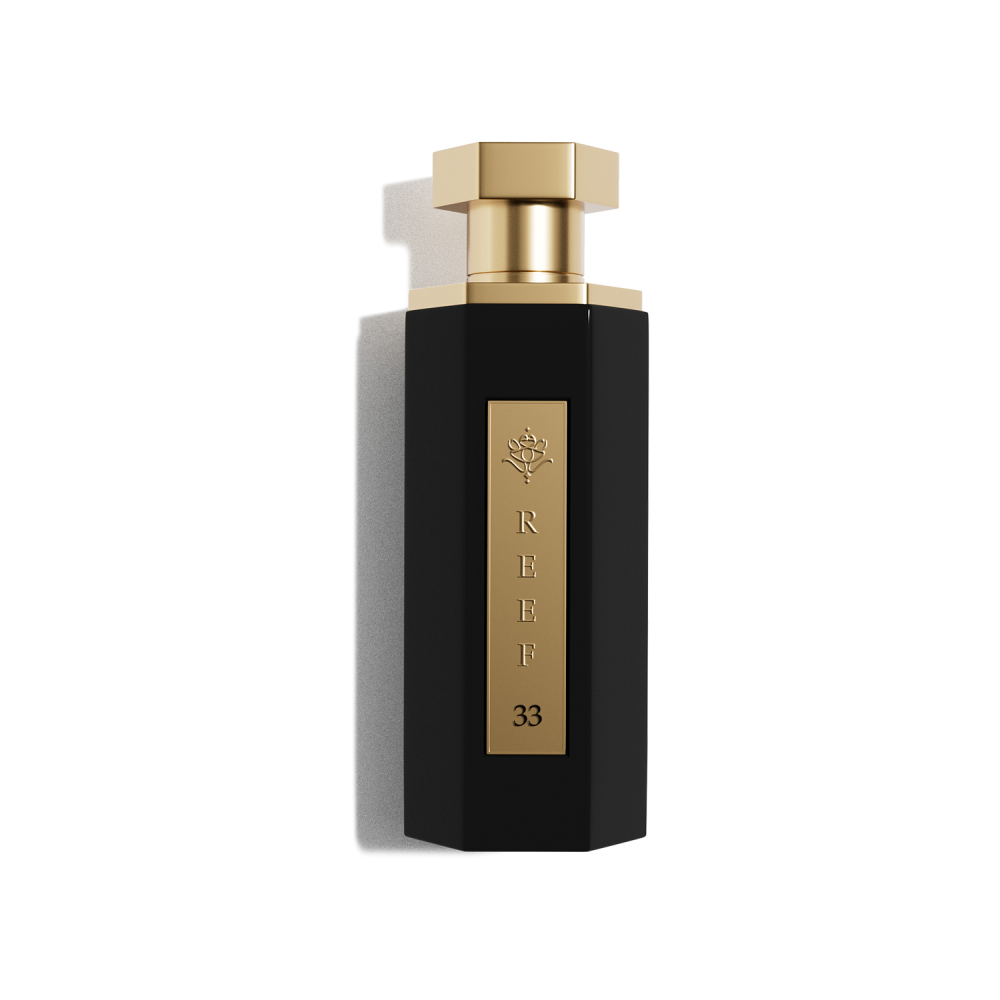 Reef 33 perfume bottle – luxurious oud and saffron fragrance UK