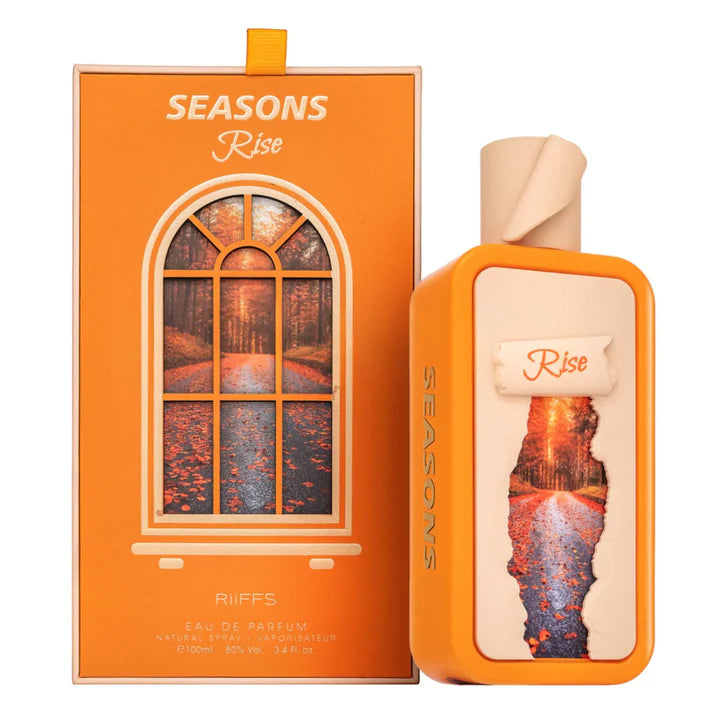 Seasons Rise by Riiffs perfume bottle sweet floral gourmand fragrance