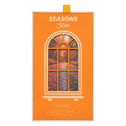 Seasons Rise by Riiffs perfume bottle with praline cinnamon floral notes