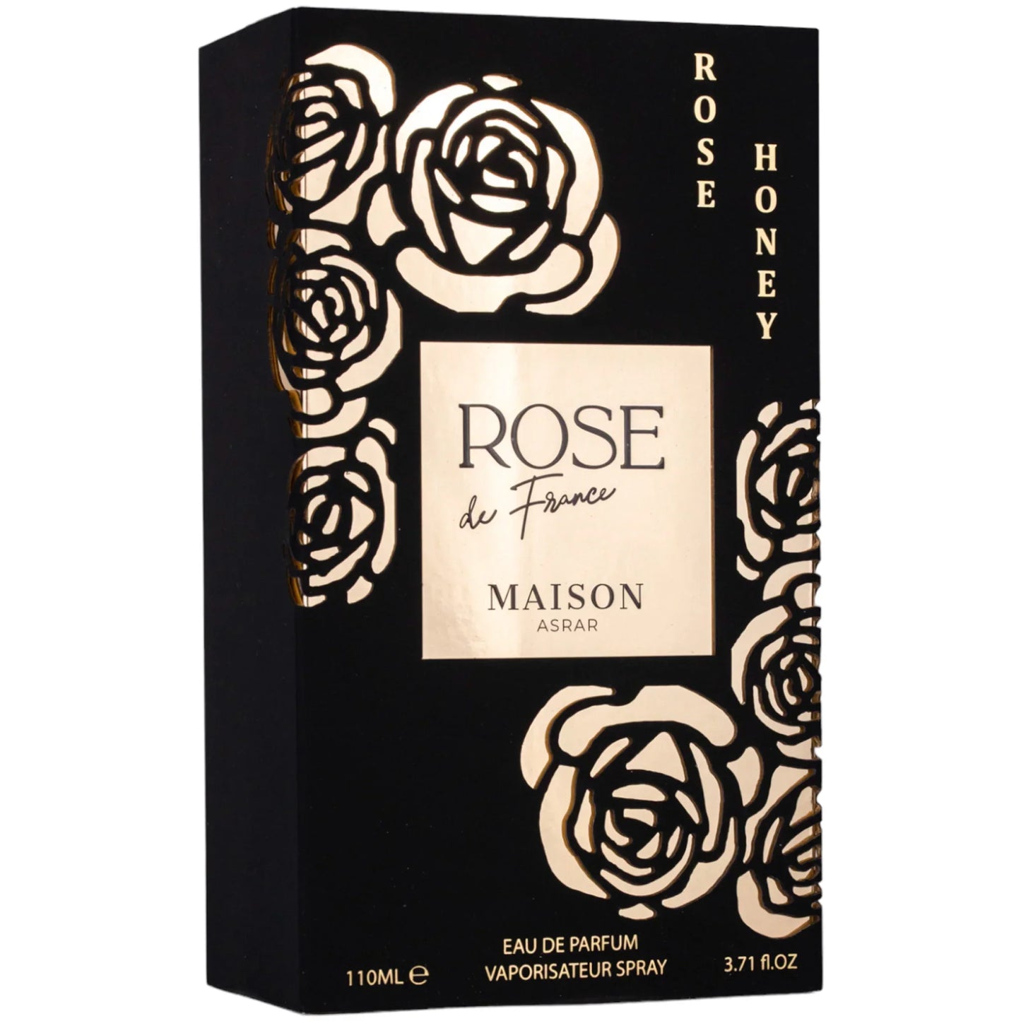 Maison Asrar Rose Honey Perfume – Clove, Tobacco, Honey, and Vanilla Notes