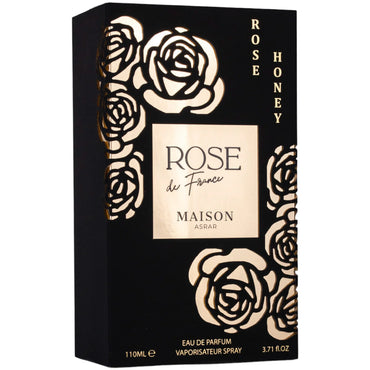 Maison Asrar Rose Honey Perfume – Clove, Tobacco, Honey, and Vanilla Notes