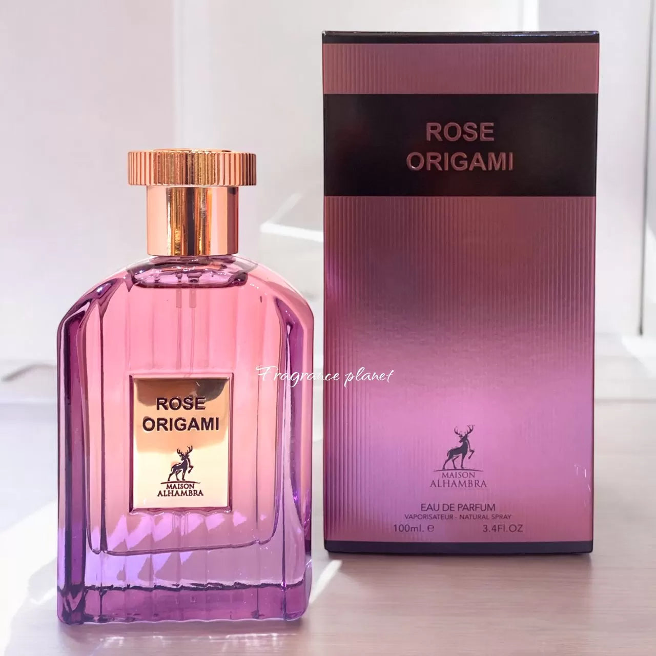 Rose origami 100ml by maison alhambra