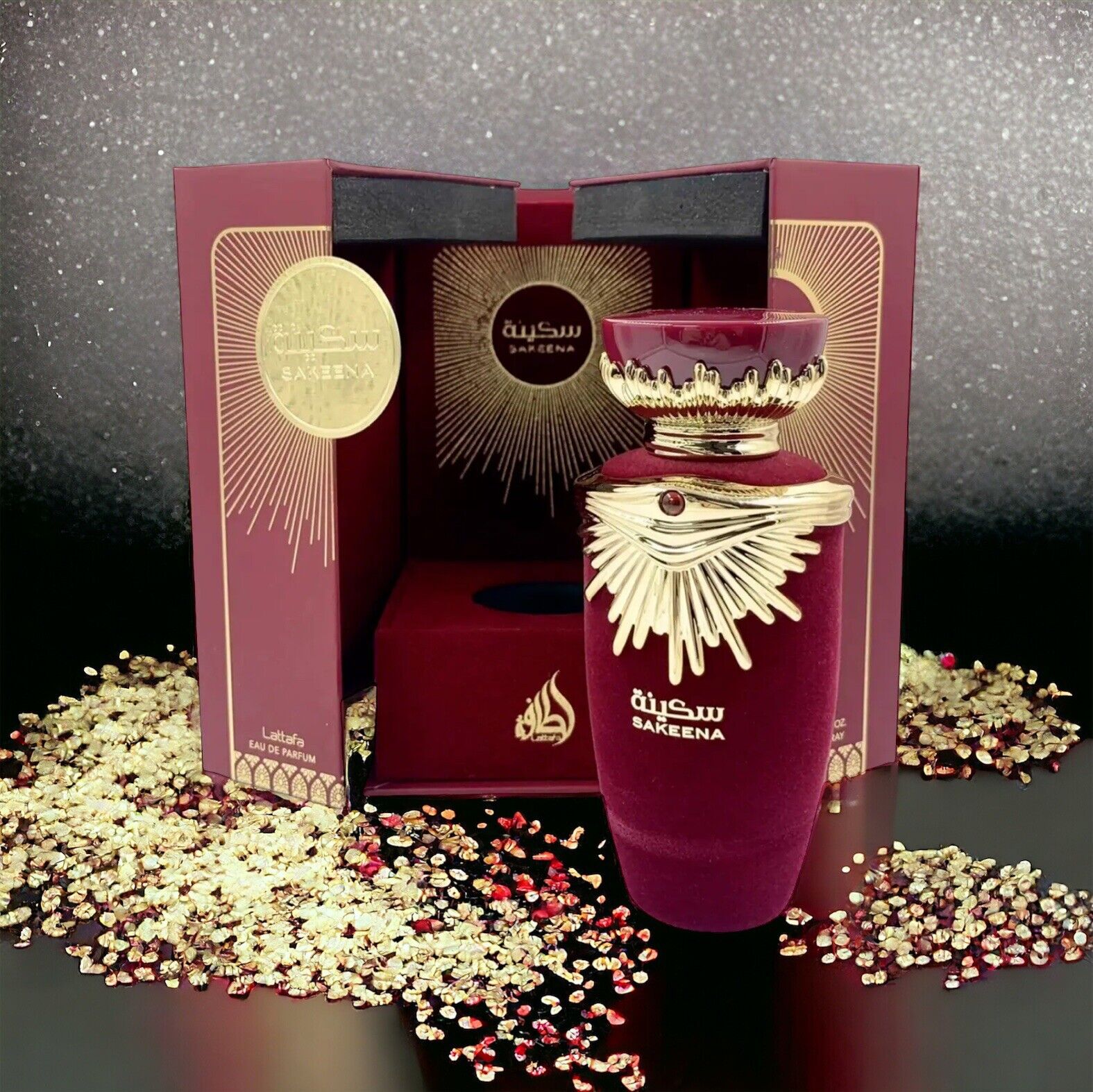 Sakeena 100ml eau de perfume by lattafa special version for women – Dubai  Perfume Hub