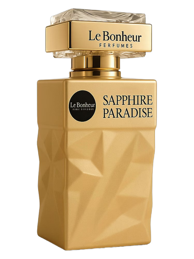 Sapphire Paradise Le Bonheur perfume bottle
